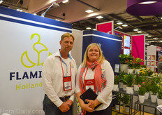 Johan Mak and Kathy McKay of Flamingo Holland.