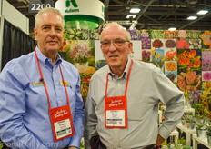 Frank De Greef of Fleurizon and Terry Smith of Smith Gardens.
