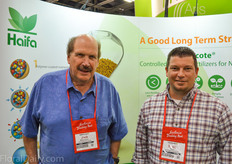 Jack Wackerman and Scott Toad of Haifa North America.