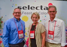 Rick Mast, Jill Fiore and Henk Dresselhuys of Selecta one.