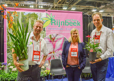 Lou Vergeer, Olga Starz and Arno Rijnbeek of Rijnbeek and Son Perennials Export.