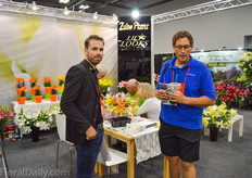 Luke Broersen Zabo Plant having a nice conversation with a visitor.