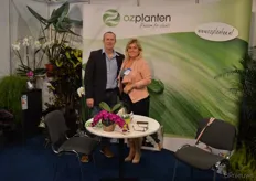Rene Steur and Iwona Venema of OZ Planten. OZ has many clients on the Polis market and this number is still increasing.
