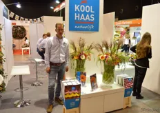 Arjan Koolhaas, one of the growers under the umbrella of Green, was exhibiting at the Flower Expo Poland for the second time.