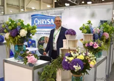 Alexander Druzhinin of Chrysal had quite some busy days. Also due to the handing out of several starter kits, many visitors made sure to pay a visit by their stand.