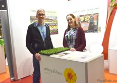 Thomas and Sabine Ebing-Lohaus were firsttimers on the market to see if there’s demand for their youngplants and primula seeds – which clearly was the case. Next step is finding the right partner to start exporting.