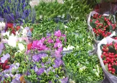 Also the flowers of Decorum are on offer at the market.