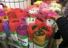 Alstroemerias of Colombian grower Funza.