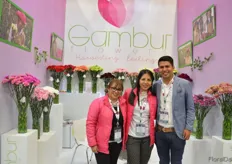 The team of Gambur Flowers. This Colombian farm grows carnations on 11ha in the South of Bogota and mainly supplies to the Netherlands, UK, Poland, Russia, Japan, Korea and the US.