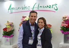 Daniel Alba and Claudia Garcia of Aposentos Flowers.