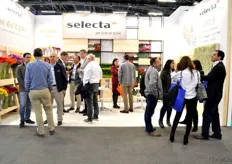 The busy booth of Selecta one.