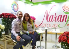 Greg Krupa and Maryluz Naranjo of Naranjo roses.