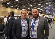 Johan Boom of Bercomex with Philipp Schuher of Ipack, partner of Bercomex in Colombia.