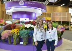 Ana Mria Bonilla and Belen Fernandez of Esmeralda Farms.