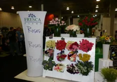 The booth of Fresca Farms.