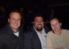 Rafael Popou, RD Consultant, Leandro Trad and Monique van der Geest of Bukker.