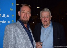 Hans Boddeke of Van Dijk Bloemen and Frans Kuipers of Afri Flora.