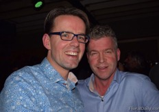 Marco van Leeuwen of Air So Pure and Arie van den Berg of van den Berg Roses