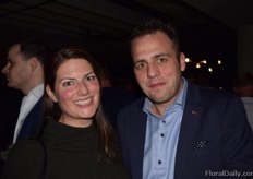 Marloes Bisschop of Kuhne and Nagel and Loek van Adrichem of van den Berg Roses.