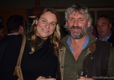 Silva Kuif of De Ruiter and Kenyan rose grower Ton Laurence of Equinox.