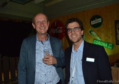 Hand de Ruiter and Martin Jaramillo of De Ruiter.