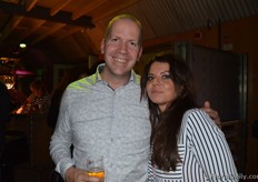 Harrold of Van Dijk Bloemen and Zsuzsa of MK de Kwakel.