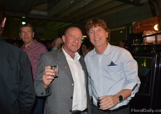 Han Hendriks of Stokman Rozen Kenya and Wilco Verkuil of Philips.