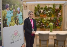 Karien Bezuidenhout of SAFEX. They export South African Flowers to Europe, mainly the Nehterlands, UK and Germany.