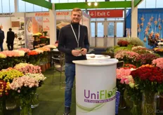Vitaly Sid of Uniflora. This new company, that was launched in June, consolidates Kenyan flowers and ship them all over the world.
