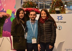 Laura Arita, Andres Bernal and Laura Pinzon of Real Carga.