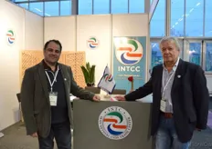 Masoud Alizadeh and Piet van Dopngen of Iran Netherlands Trade Center (INTC). This organisation forms a bridge between the Netherlands, Iran, Iraque, Pakistan and Middle East.