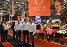 Ted van Dijk, Bas Pellenaars and Guido Veeken of Dümmen Orange.