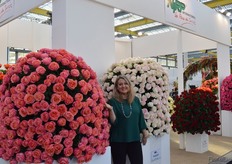 Deborah Giohne presenting the Hard Rock and Ragazza. Both are new varieties that are already available on the market and doing well.