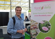 Aviram Krell of Plantec Ecuador was also visiting the show.