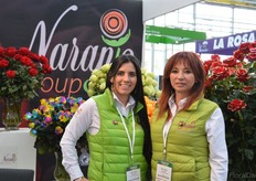 Gabrueka Platonoft and Maryluz Naranjo of Naranjo Group.