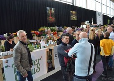 Where the flower arrangements were made.