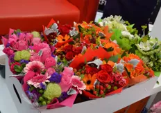 Boxflower is presenting their small 22cm bouquets out of Ecuador, called 'petits'