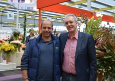 Michael Unger and Frank de Greef of Fleurizon were also visiting the show.