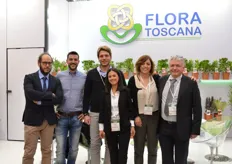 The team of Flora Toscana with their new director Simone Bartili (third on the left).