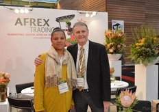 Lee Sarah Julius and Dave Kaplan of Afrex.