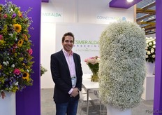 Daniel Travieso of Connectaflor. For the first time, they are exhibiting as Connectaflor at the IFTF.