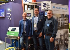 Rene van der Stam of Horimax, Richard Heemskerk of HSI and Jochum Genuit of Mienis.