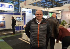 Christian Schwartz of Ronbaek, Danish phaleanopsis grower, was also visiting the show.