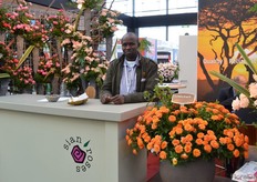 Sim,on Kamau of Sian Roses.