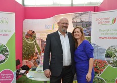 Karel van Haftum and his wife Erica van Beek-van Haftum of Jamafa.