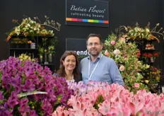 Rene Mulder and his wife, of Batian flowers and Upendo Flowers.
