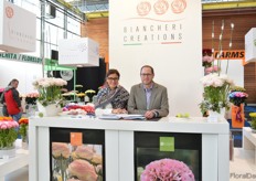 Francesca Cammi and ASlexander Fait of Biancheri Creations.