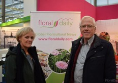 Annemarie van Dam and Willem snooker van Interpolis/Hagelunie