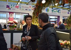 Claudia Neacsu with Sweet Pea San Remo