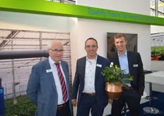 "Piet Rutten, Machiel Paans and Jeffrey Kramer of ErfGoed. Machiel:"It is all about the plant."